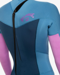 7 5/4mm Synergy  - Neoprenanzug mit Rei&szlig;verschluss am R&uuml;cken f&uuml;r Frauen Blau Z45G16BIF1 Billabong