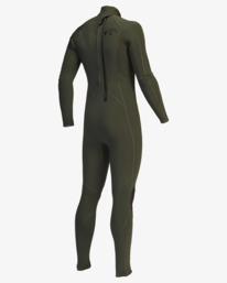 2 5/4mm Absolute 2021 - Neoprenanzug mit Reißverschluss am Rücken für Männer Braun Z45M17BIF1 Billabong