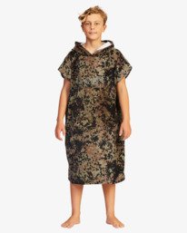1 Boys - Hooded Towel for Boys Brown Z4BR30BIF1 Billabong