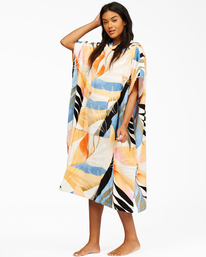 2 Womens - Poncho de surf pour Femme Rouge Z4BR40BIF1 Billabong