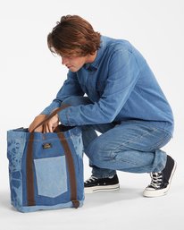 4 73MW DENIM TOTE Brown Z5BG01BIMU Billabong