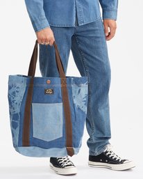 5 73MW DENIM TOTE Brown Z5BG01BIMU Billabong