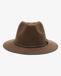 1 Wrangler Nash - Fedora Hat for Men Multi Z5HT01BIF1 Billabong