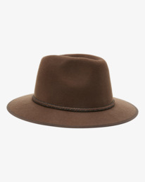 2 Wrangler Nash - Fedora Hat for Men Multi Z5HT01BIF1 Billabong