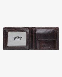 1 DBAH - Portefeuille en cuir pour Homme Marron Z5LW05BIF1 Billabong