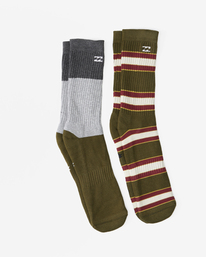 0 Stripe - Crew Socks for Men  Z5SO09BIF1 Billabong