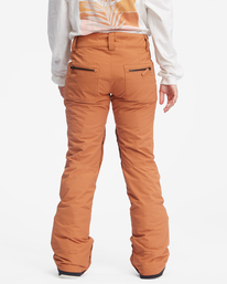 7 Terry - Calças de snowboard/esqui para Mulher Marrom Z6PF16BIF1 Billabong