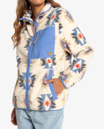 1 Graphene Cosy In - Haut première couche zippé pour Femme  Z6SF13BIF1 Billabong