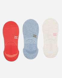 0 Core No Show - Invisible Socks for Women Beige Z9SO01BIF1 Billabong