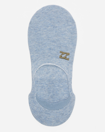 1 Core No Show - Invisible Socks for Women Beige Z9SO01BIF1 Billabong