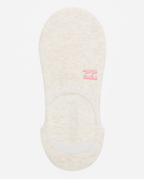 2 Core No Show - Invisible Socks for Women Beige Z9SO01BIF1 Billabong