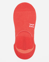 3 Core No Show - Invisible Socks for Women Beige Z9SO01BIF1 Billabong