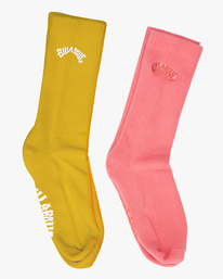 0 Sport - Crew Socks for Women Yellow Z9SO03BIF1 Billabong