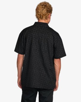 billabong, Mami Wata Black Star Surf Club Polo - Polo Knit Top for Men, BLACK (blk) Mami Wata Black Star Surf Club Polo - Polo Knit Top for Men  24A012501