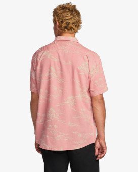 billabong, Sundays - Short Sleeve Top for Men, DUSTY RED (dsr) Sundays - Short Sleeve Top for Men  24A041505
