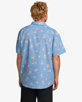 billabong, Sundays - Short Sleeves Shirt for Men, CAROLINA BLUE (cna) Sundays - Short Sleeves Shirt for Men  24A041506