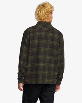 billabong, Offshore - Flannel Shirt for Men, BLACK (blk) Offshore - Flannel Shirt for Men  24A053500