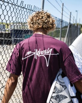 billabong, Trucker - Short Sleeves T-Shirt for Men, PLUM (plm) Trucker - Short Sleeves T-Shirt for Men  24A351532