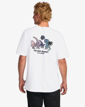 billabong, Sun Fun Regular - Short Sleeve T-Shirt for Men, WHITE (wht) Sun Fun Regular - Short Sleeve T-Shirt for Men  24A352517
