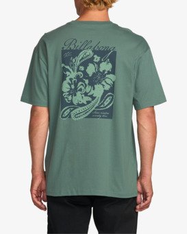billabong, Osmosis Regular - Short Sleeve T-Shirt for Men, PINE (pne) Osmosis Regular - Short Sleeve T-Shirt for Men  24A352519