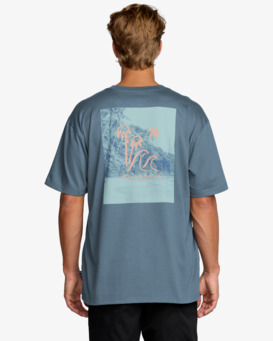 billabong, So Far Regular - Short Sleeve T-Shirt for Men, STEEL BLUE (ssb) So Far Regular - Short Sleeve T-Shirt for Men  24A353514