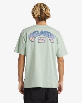 billabong, Wax Arch Regular - T-Shirt à manches courtes pour Homme, SEAFOAM (sfm) Wax Arch Regular - Short Sleeve T-Shirt for Men  24A354507
