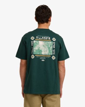 billabong, Secret Spot Regular - T-Shirt à manches courtes pour Homme, FOREST (frs) Secret Spot Regular - Short Sleeve T-Shirt for Men  24A354511