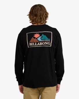 billabong, Range A/DIV - T-shirt manches longues pour Homme, BLACK (blk) Range A/DIV - Long Sleeve T-Shirt for Men  24A364505
