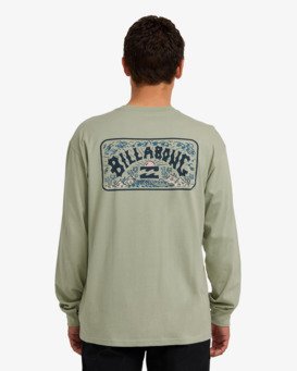 billabong, Scenic Arch A/DIV - T-shirt manches longues pour Homme, SEAGRASS (seg) Scenic Arch A/DIV - Long Sleeve T-Shirt for Men  24A364508