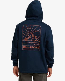 billabong, Compass - Haut en polaire pour Homme, NAVY (nvy) Compass - Fleece Top for Men  24A411506