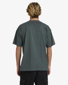 billabong, Otis Treble - T-Shirt à manches courtes pour Homme, GREEN SLATE (bmw0) Otis Treble - Short Sleeve T-Shirt for Men  24A433592
