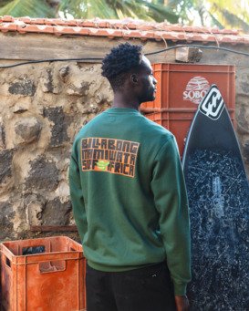 Mami Wata Surf Africa - Crew-Neck Top for Men  24A462501