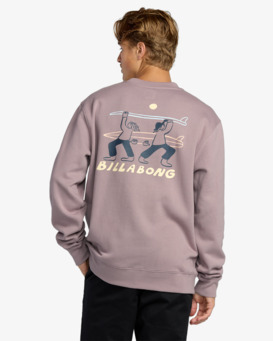 billabong, Split The Peak - Sweatshirt for Men, PURPLE ASH (ppa) Split The Peak - Sweatshirt for Men  24A463504