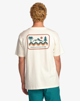 billabong, Range Adiv - Short Sleeve T-Shirt for Men, OFF WHITE (ofw) Range Adiv - Short Sleeve T-Shirt for Men  24A502501