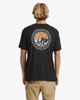 billabong, Rockies A/DIV - T-Shirt à manches courtes pour Homme, BLACK (blk) Rockies A/DIV - Short Sleeve T-Shirt for Men  24A504500