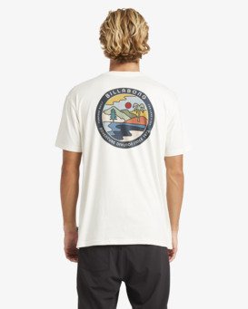 billabong, Rockies A/DIV - T-Shirt à manches courtes pour Homme, OFF WHITE (ofw) Rockies A/DIV - Short Sleeve T-Shirt for Men  24A504500