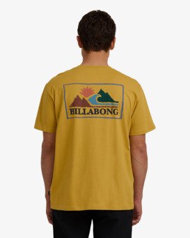 billabong, Range A/DIV - T-Shirt à manches courtes pour Homme, MUSTARD (mus) Range A/DIV - Short Sleeve T-Shirt for Men  24A504501