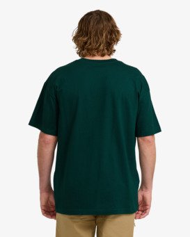 billabong, Reach The Peak A/DIV - Camiseta de manga corta para hombre, SPRUCE GREEN (sug) Reach The Peak A/DIV - Short Sleeve T-Shirt for Men  24A504509