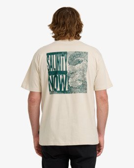 billabong, Salinity Now Regular - T-Shirt à manches courtes pour Homme, CHINO (chi) Salinity Now Regular - Short Sleeve T-Shirt for Men  24A504511