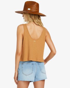 billabong, Swell Side - Knit Top for Women, BISCUIT (tlm0) Swell Side - Knit Top for Women  24B021502