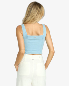 Sunwashed - Denim Vest Top for Women  24B042504