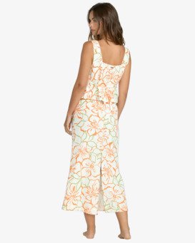billabong, Keep It Simple - Midirock für Frauen, SALT CRYSTAL (scs) Keep It Simple - Midi Skirt for Women  24B141504
