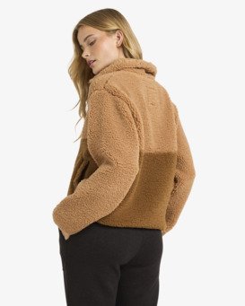 billabong, Horizon - Mock Neck Sweatshirt for Women, TRUFFLE (tlg0) Horizon - Mock Neck Sweatshirt for Women  24B483502