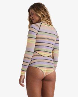 billabong, 1/1mm Salty Dayz Natural Light - Chest-Zip-Neoprenanzug für Frauen, BLACK MULTI (bml) 1/1mm Salty Dayz Natural Light - Chest Zip Wetsuit for Women  24BW191502
