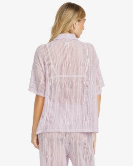 billabong, Largo - Beach Overshirt for Women, AMETHYST SMOKE (ams) Largo - Beach Overshirt for Women  24O601513