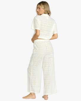 billabong, Eyelet Crush - Beach Pants for Women, SALT CRYSTAL (scs) Eyelet Crush - Beach Pants for Women  24O602504