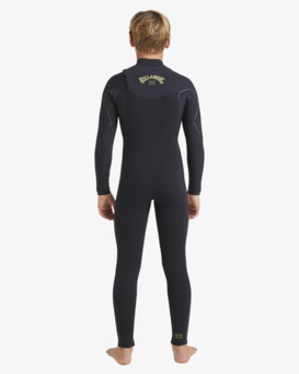 4/3mm Furnace Natural - Chest Zip Wetsuit for Boys 8 - 16  ABBW100149