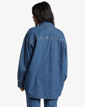 Deep Sea  - Denim Shirt for Women  ABJWT00526