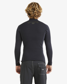 billabong, 1/1mm Revolution Natural  - Zipperless Wetsuit Jacket for Men, BLACK (blk) 1/1mm Revolution Natural  - Zipperless Wetsuit Jacket for Men  ABYW800127
