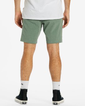 billabong, Crossfire Mid - Short sumergible para hombre, SAGE (spk0) Crossfire Mid - Submersible Shorts for Men  ABYWS00189